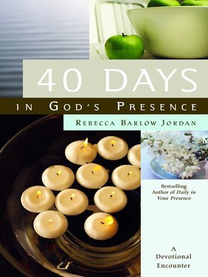 cover image of 40 Days In God's Presence
